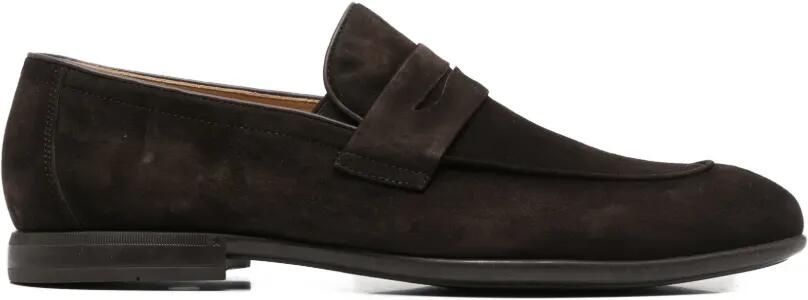 Alberto Gozzi Loafers met ronde neus Bruin