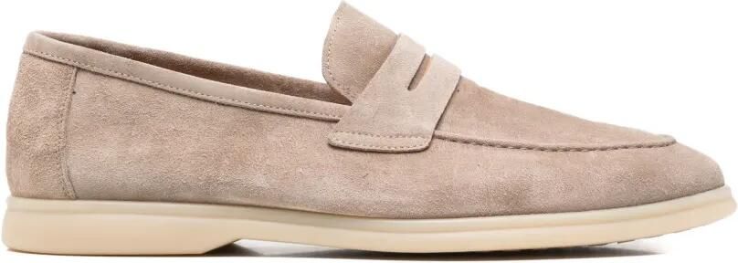 Alberto Gozzi Penny loafers Beige