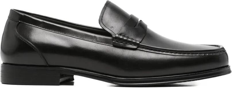 Alberto Gozzi Penny loafers Zwart