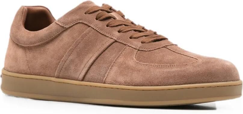 Alberto Gozzi Sneakers met suède vlakken Beige - Foto 3
