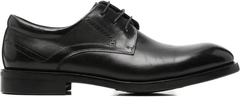 Alberto Gozzi Veterschoenen met geperforeerd vlak Zwart