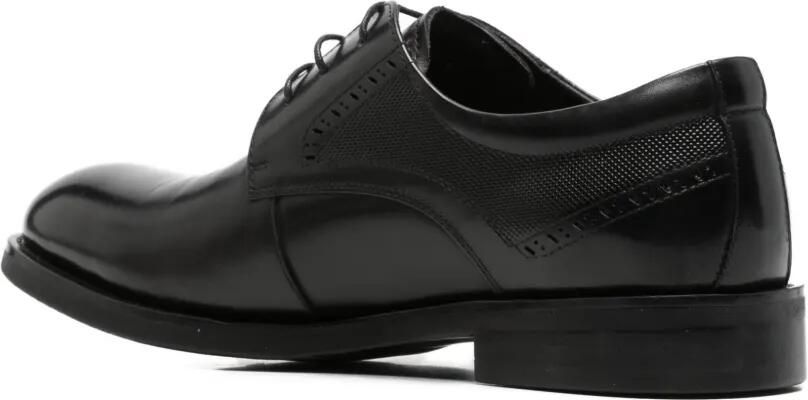 Alberto Gozzi Veterschoenen met geperforeerd vlak Zwart - Foto 3