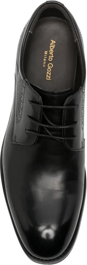 Alberto Gozzi Veterschoenen met geperforeerd vlak Zwart - Foto 4
