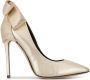 Aleksander Siradekian Gherda pumps met strik Goud - Thumbnail 1