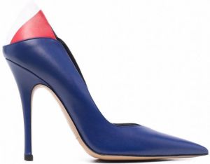 Aleksander Siradekian Pumps met puntige neus Blauw