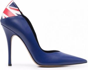 Aleksander Siradekian Pumps met puntige neus Blauw