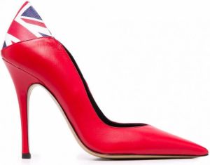 Aleksander Siradekian Pumps met puntige neus Rood