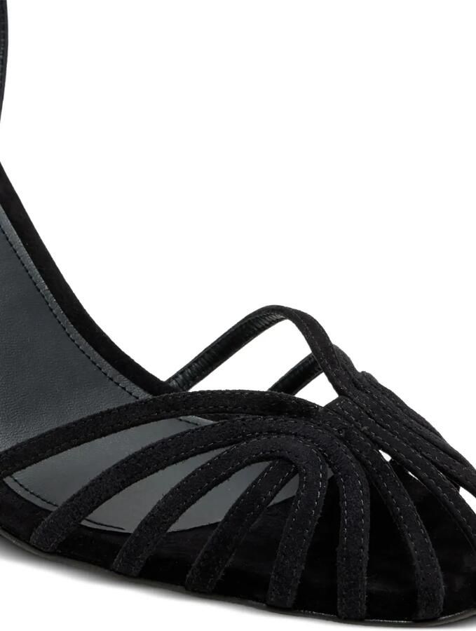 Alevì Blake leren sandalen met bandjes Zwart - Foto 3