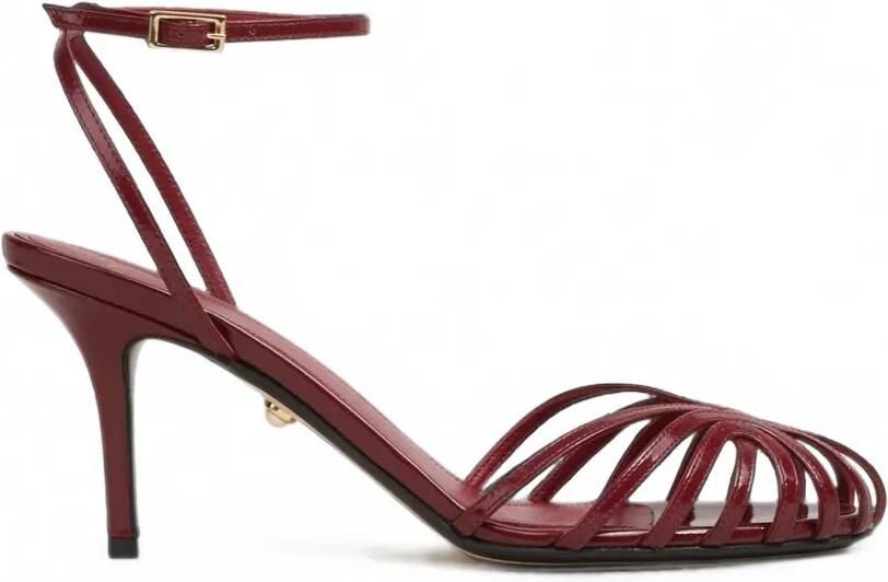 Alevì Blake leren sandalen Rood