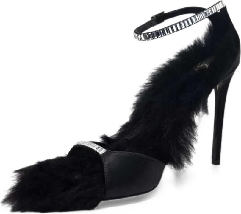Alevì crystal-embellished sandals Zwart