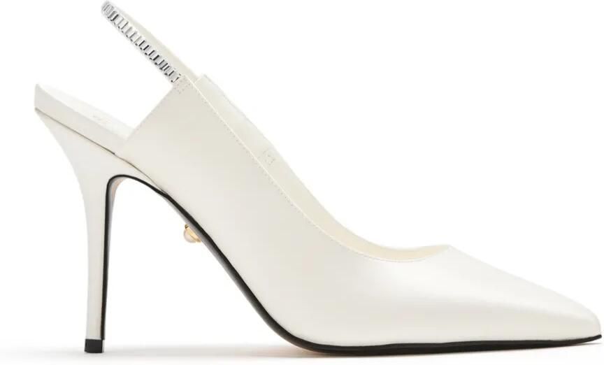 Alevì Danielle Xtal slingback pumps Wit