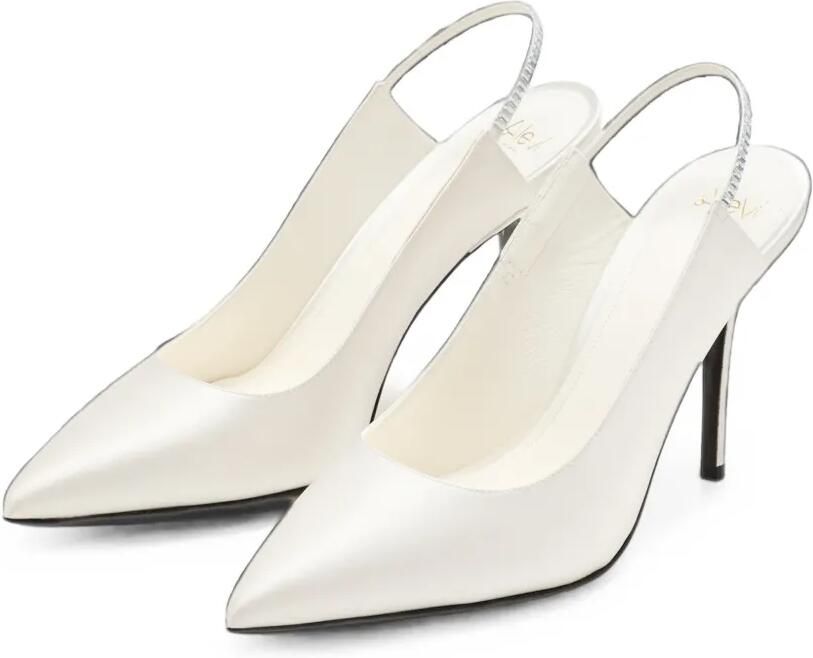 Alevì Danielle Xtal slingback pumps Wit - Foto 3