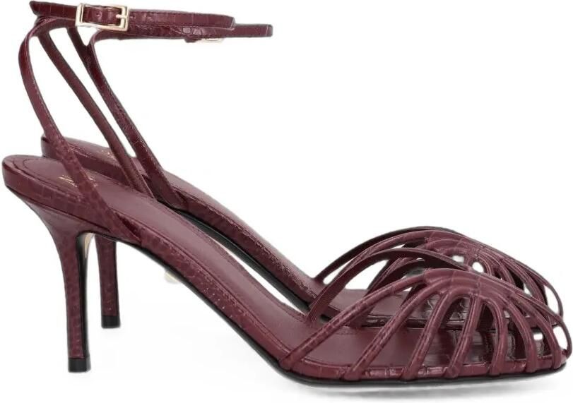Alevì Lizard gekooide sandalen Rood