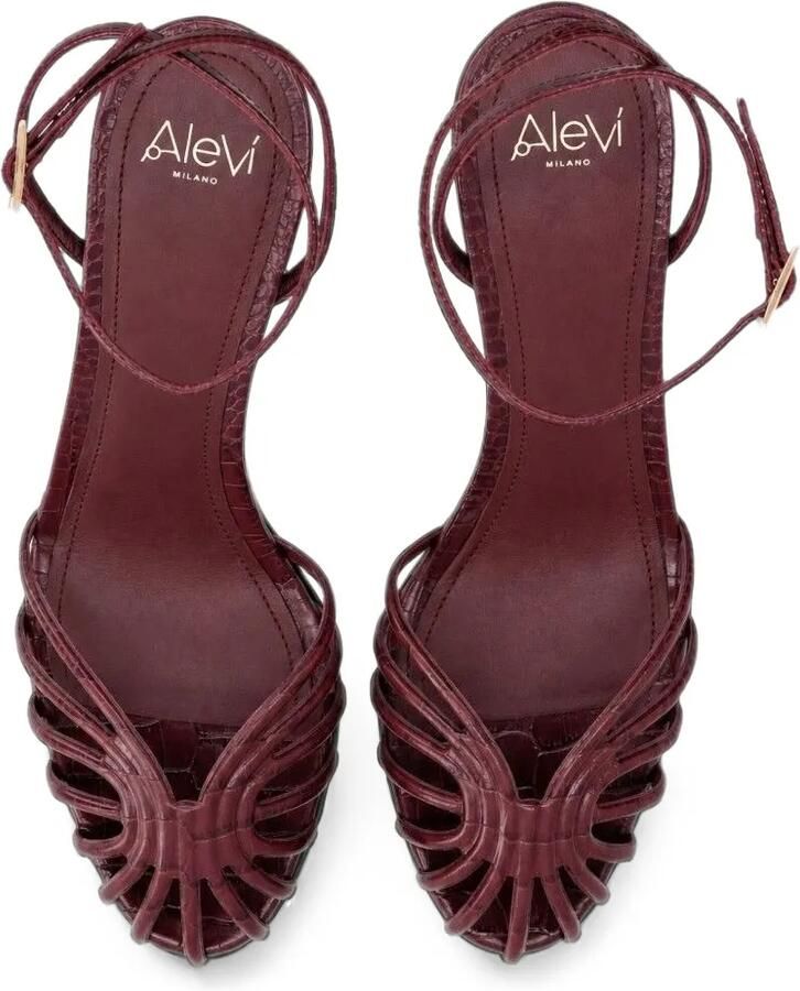 Alevì Lizard gekooide sandalen Rood - Foto 3