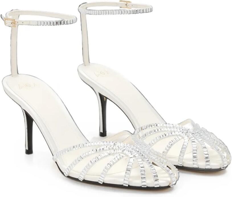 Alevì Penelope Xtal 95 sandalen verfraaid met kristallen Wit - Foto 3