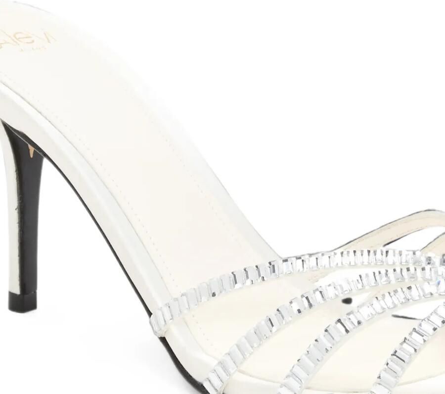 Alevì Penelope Xtal 95 sandalen verfraaid met kristallen Wit - Foto 2