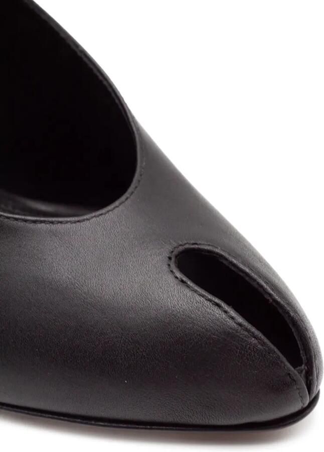 Alevì Perla pumps met uitgesneden details Zwart - Foto 4