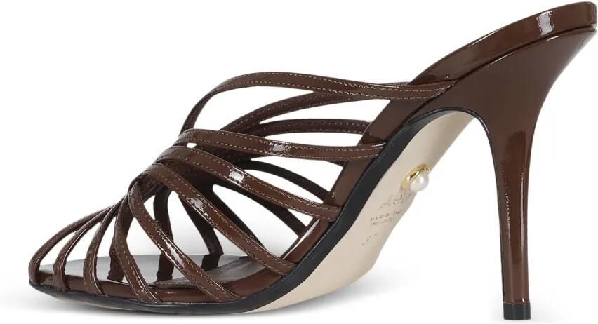 Alevì Pumps met parel Bruin - Foto 3