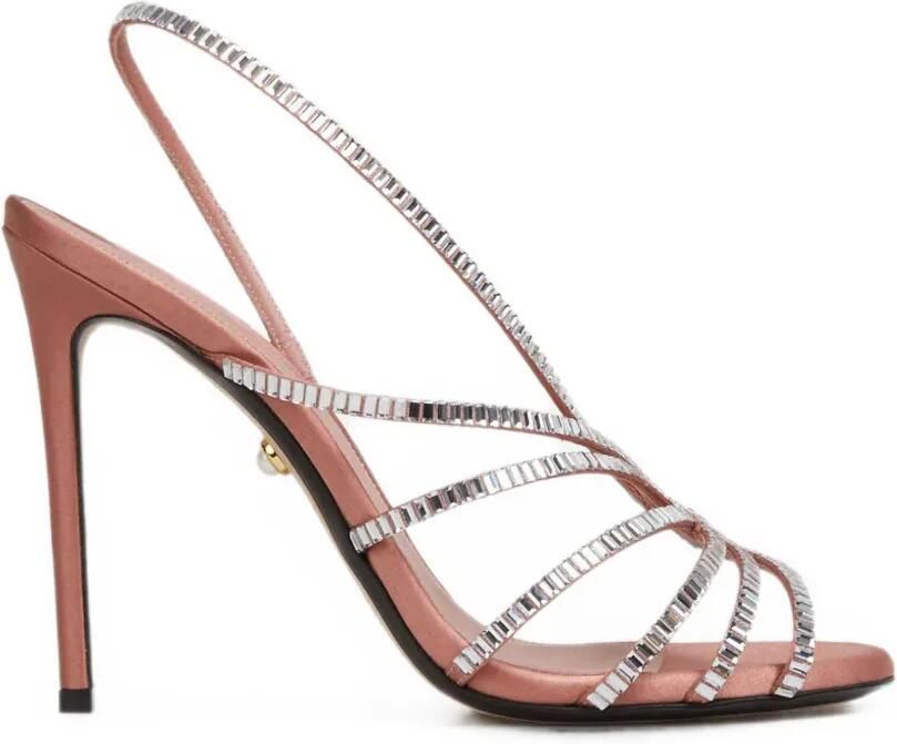 Alevì Star Xstal slingback sandalen verfraaid met kristallen Roze