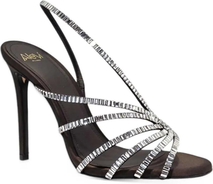 Alevì Star XTAL crystal-embellished sandals Bruin