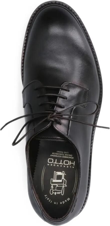 Alexander Hotto lace-up leather Derby shoes Bruin - Foto 3