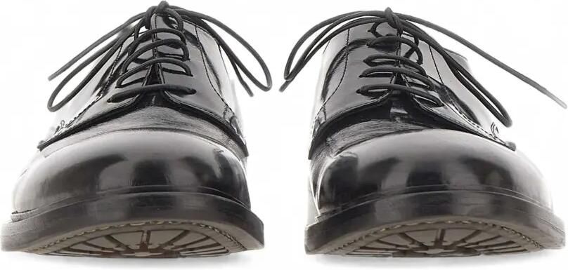 Alexander Hotto Leren Derby schoenen Zwart - Foto 5