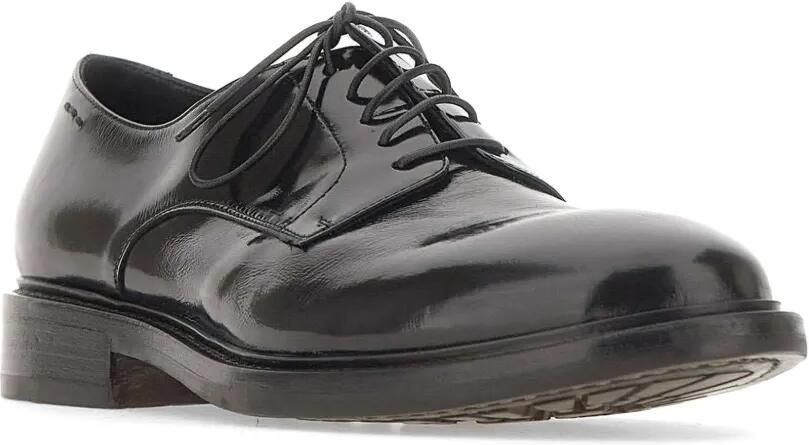 Alexander Hotto Leren Derby schoenen Zwart - Foto 2
