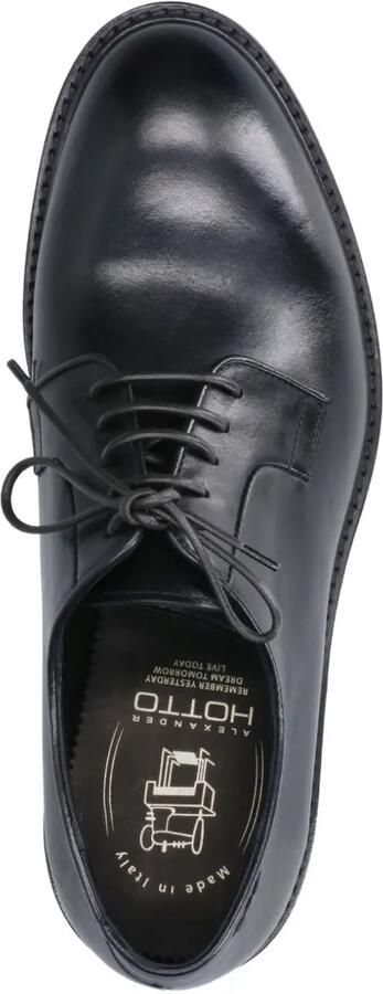 Alexander Hotto Leren Derby schoenen Zwart - Foto 4