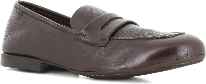 Alexander Hotto Leren loafers Bruin - Foto 4