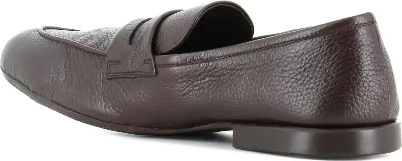 Alexander Hotto Leren loafers Bruin - Foto 5