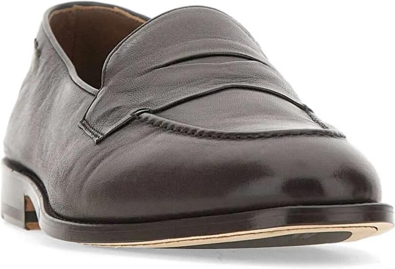 Alexander Hotto Leren loafers Bruin - Foto 3