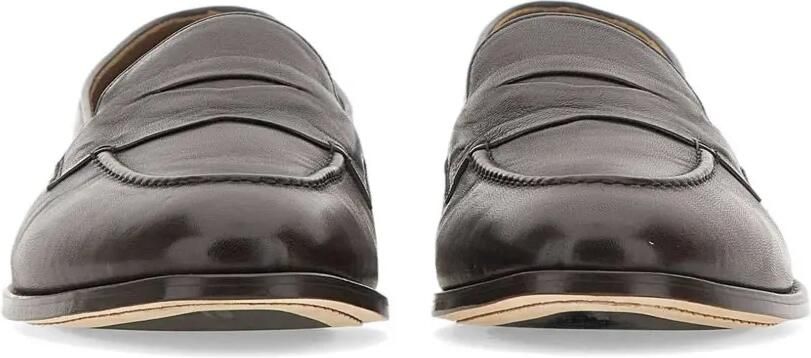 Alexander Hotto Leren loafers Bruin - Foto 5