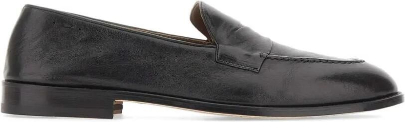 Alexander Hotto Leren loafers Zwart