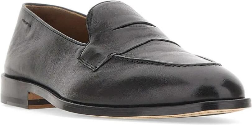 Alexander Hotto Leren loafers Zwart - Foto 4