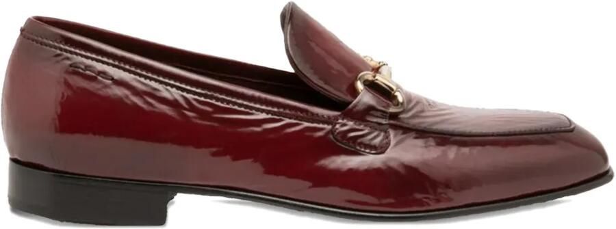 Alexander Hotto Loafers met laklaag Rood