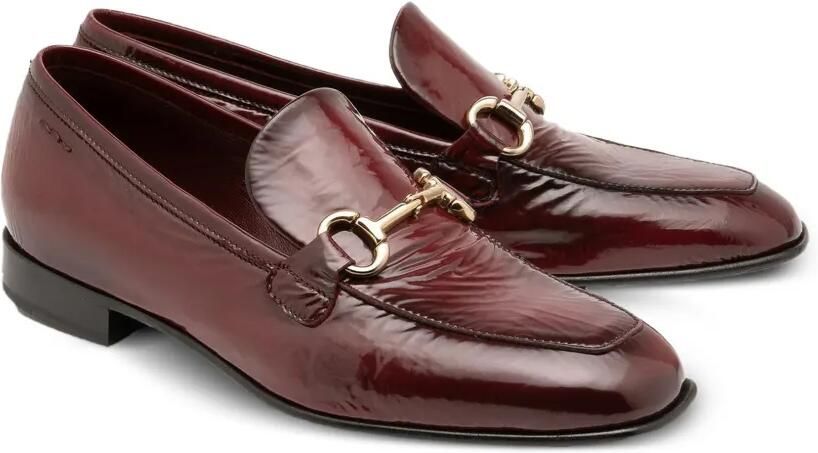 Alexander Hotto Loafers met laklaag Rood - Foto 2
