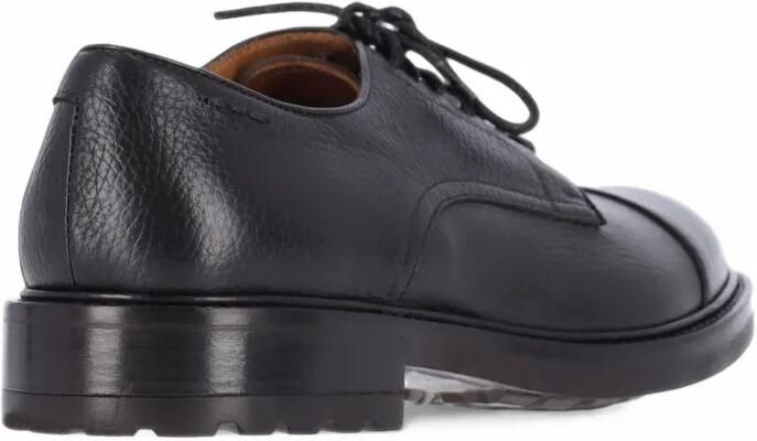 Alexander Hotto pebbled-leather derby shoes Zwart - Foto 4