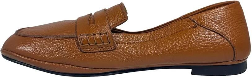 Alexander Hotto Penny loafers van bewerkt leer Bruin - Foto 3