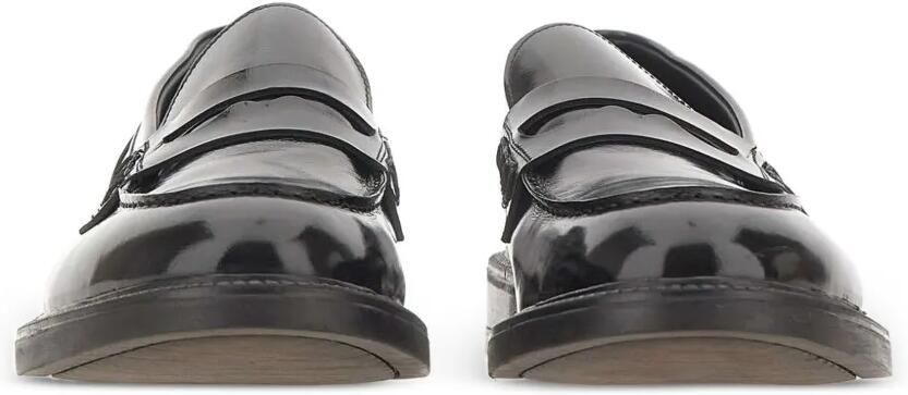 Alexander Hotto Slip-on loafers met penny-slot Zwart - Foto 5