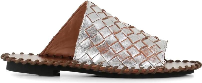 Alexander Hotto Sandalen met open neus Zilver