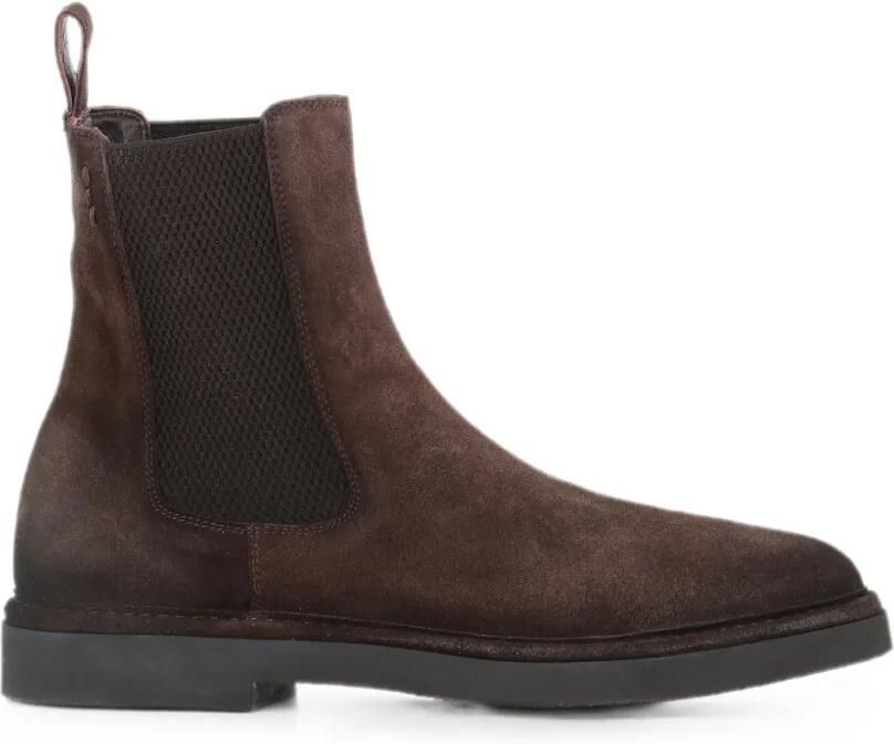 Alexander Hotto Slip-on enkellaarzen Bruin