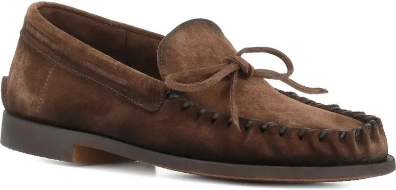 Alexander Hotto Suède loafers Bruin - Foto 4