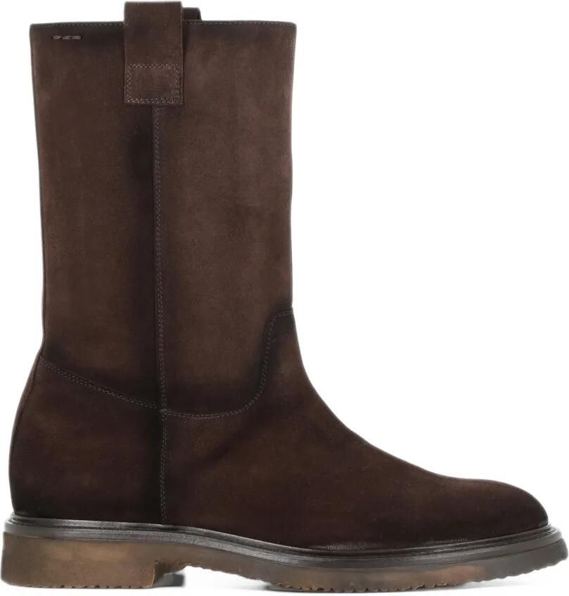 Alexander Hotto suede pull-on boots Bruin