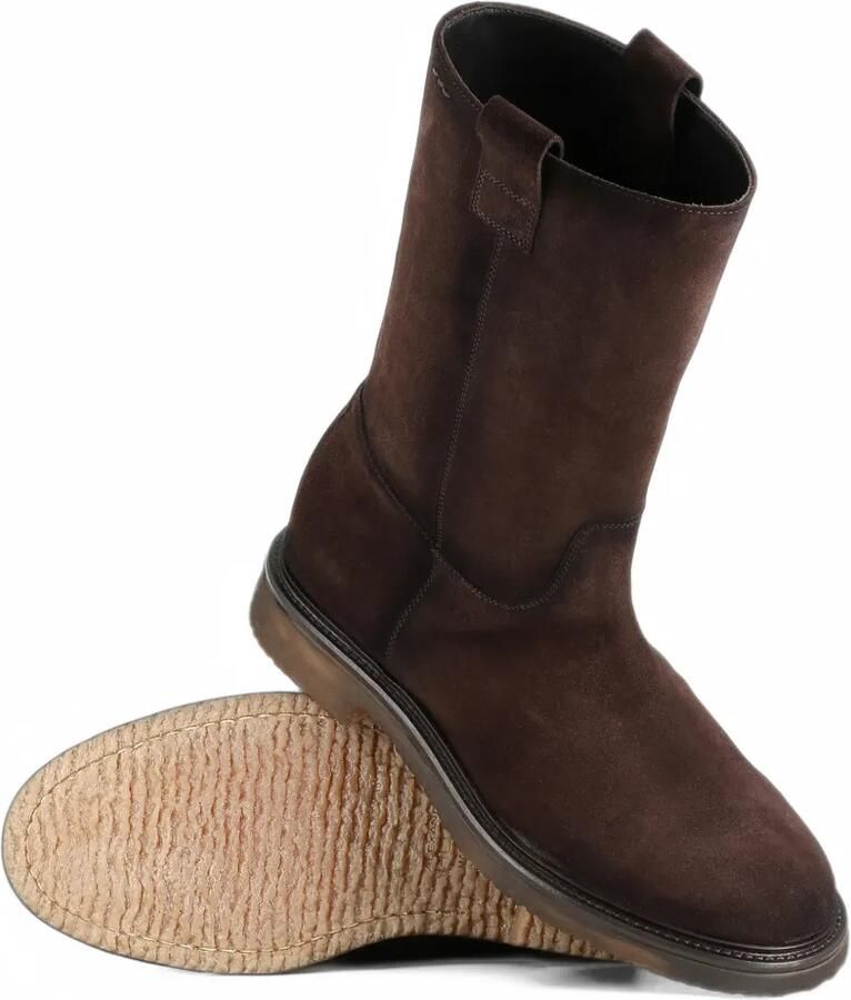 Alexander Hotto suede pull-on boots Bruin - Foto 2