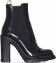 Alexander McQueen Leren Chelsea laarzen Zwart - Thumbnail 1