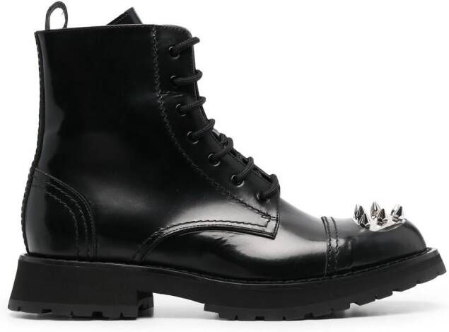 Alexander McQueen Combat boots Zwart