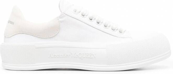 Alexander McQueen Deck low-top sneakers Wit