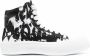 Alexander McQueen Deck Plimsoll high-top sneakers Zwart - Thumbnail 1