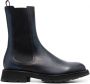 Alexander McQueen Leren Chelsea laarzen Blauw - Thumbnail 1