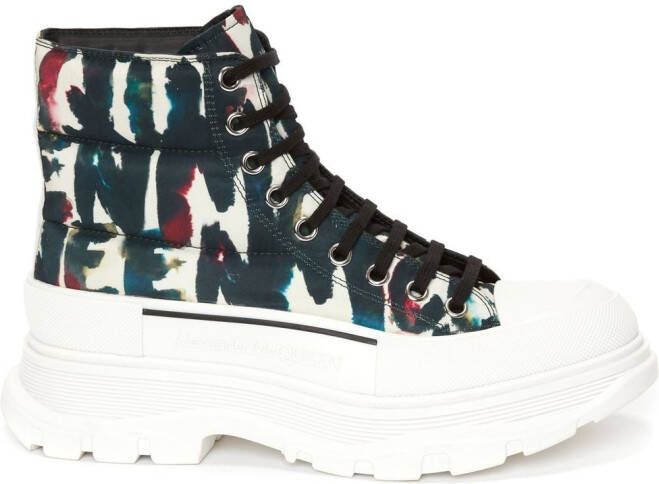 Alexander McQueen High-top sneakers Groen